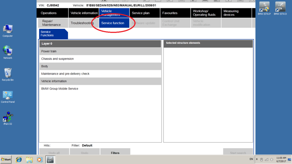 How to do BMW engine re-adaptation using ISTA D or ISTA+