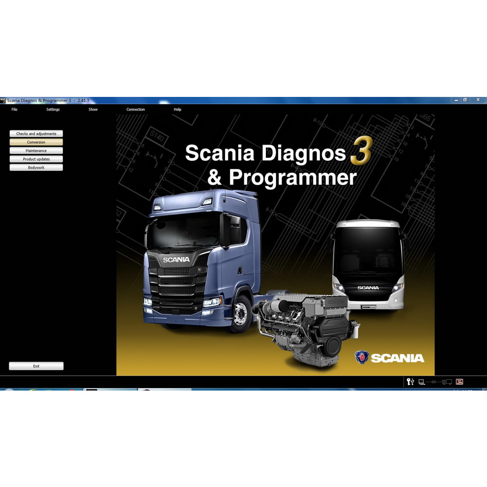 Scania VCI3 Diagnostic and Programming Software Scania SDP3