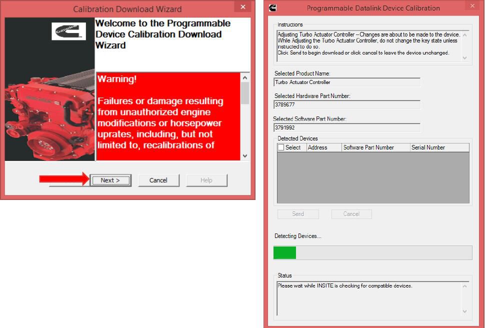 How to Use Cummins Insite Perform A ECM Calibration Download