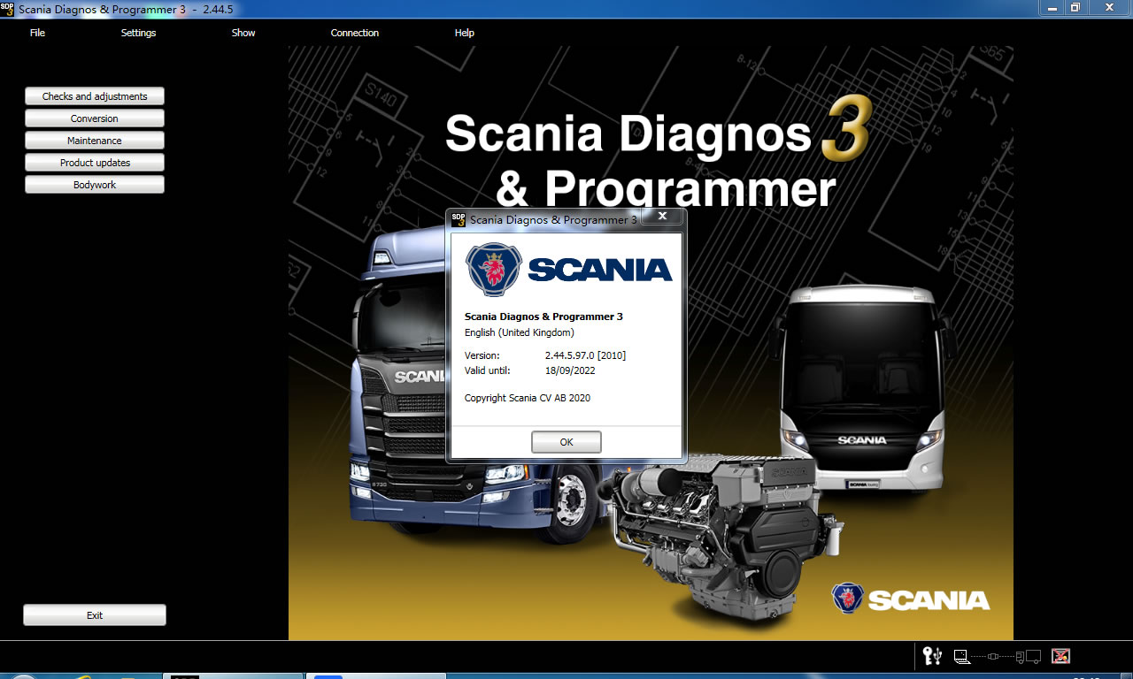 Scania SDP3 2.44.5 Scania Diagnos & Programmer 3 2.44.5 Free Download