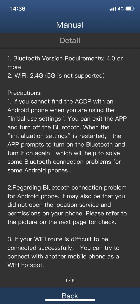 yanhua-acdp-wifi-bluetooth-connection