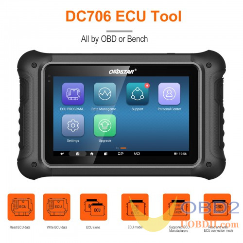 OBDSTAR DC706 ECU Clone Tool Upgrade Details of February 2023