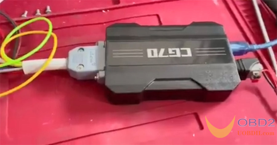 CG70 Airbag Reset Tool work on Ford Transit 2021 full crash no disassembly