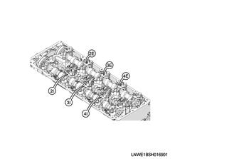 2015-Kobelco-ISUZU-4JJ1-Tier-4-Engine-Camshaft-Removal-Guide-8