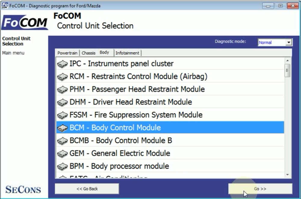 FCOM BCM Trailer Hitch Type Configuration for Ford Focus 2011 (4)