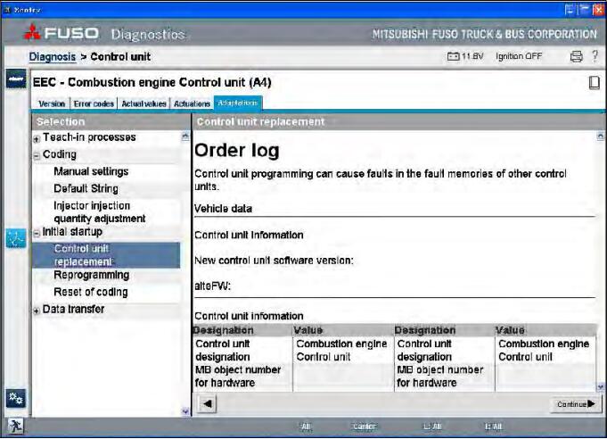 FUSO-Truck-StartupControl-Unit-Programming-after-Replacement-4