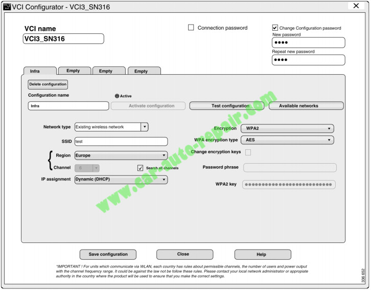 How Configure Connection Between Scania VCI3 & PC by Wireless