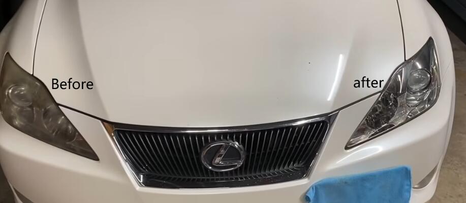 How-to-Polish-Headlight-on-Lexus-IS350-1