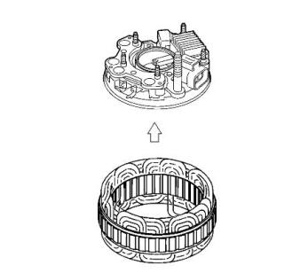 ISUZU-Truck-4JJ1-Engine-Generator-Removal-Disassembly-Guide-9