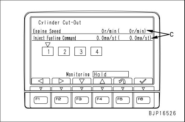 Komatsu-PC130-Excavator-Cylinder-Cut-Out-Operation-by-Machine-Monitor-3