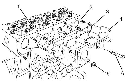 Perkins-400A400D-Engine-Exhaust-Manifold-Removal-and-Installation-Guide-2