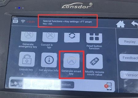 How to use Lonsdor K518ISE to Add Toyota RAV4 Hybrid 2017 smart key?