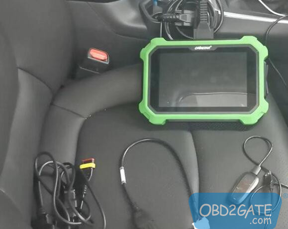 How to program 2021 Toyota Key by OBDSTAR X300 DP Plus?