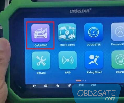 How to program 2021 Toyota Key by OBDSTAR X300 DP Plus?