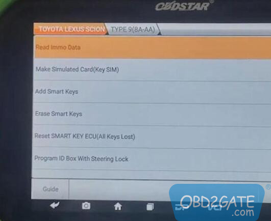 How to program 2021 Toyota Key by OBDSTAR X300 DP Plus?