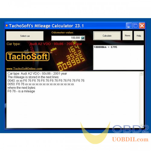 Tachosoft Mileage Calculator 23.1 Download