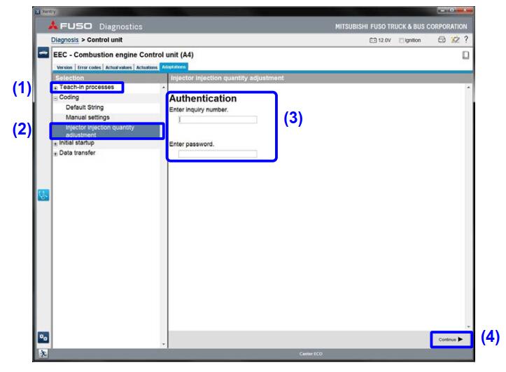 How to ResetRewrite Injector for FUSO Truck by XENTRY (3)