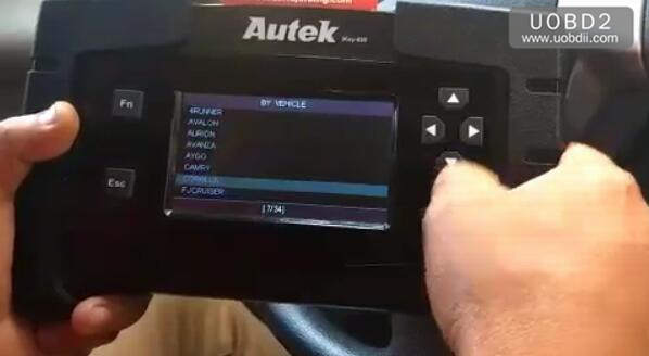 Autek iKey820 Add New Key for Toyota Corolla G Chip