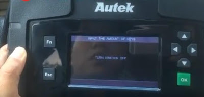 Autek iKey820制作的2016年本田奥德赛全钥匙丢失节目