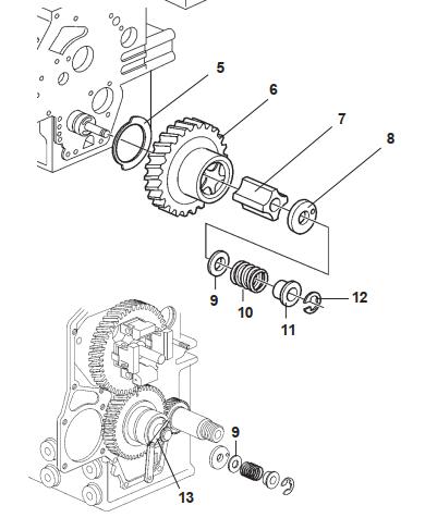 Volvo D1 D2 Marine Diesel Engine Timing Gear & Injection Pump Installation (2)