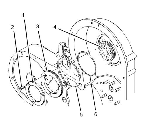 如何拆卸Perkins 2506-15工业发动机的凸轮轴（1）