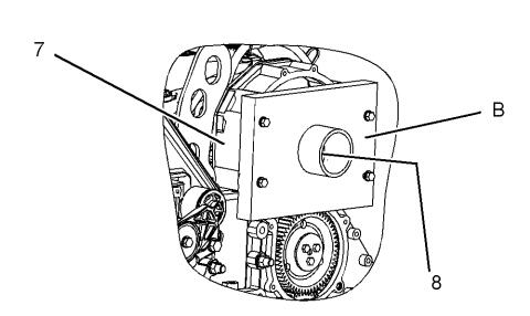 如何拆卸Perkins 2506-15工业发动机的凸轮轴（3）