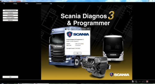 Scania SDP3 2.58.1 Scania Diagnos & Programmer 3 v2.58.1 latest software version available