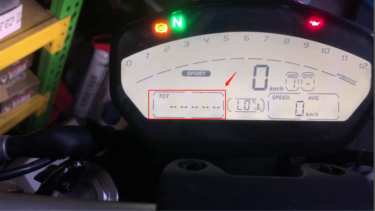 2016 DUCATI MONSTER 821 EU3 ODOMETER RECALIBRATION