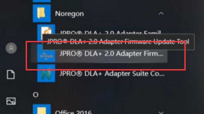 Can i Update Noregon JPRO Firmware ?