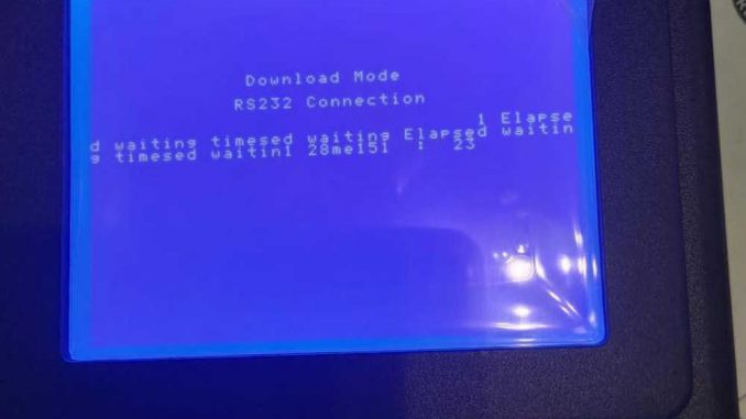 GM TECH 2 Scanner “Download Mode RS232 Connection” Issues