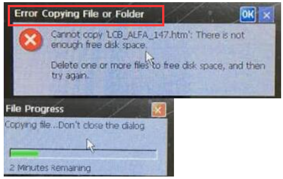 How to Fix Error “Cannot copy “LCB_ALFA_147.htm” of Digi Master 3 ?