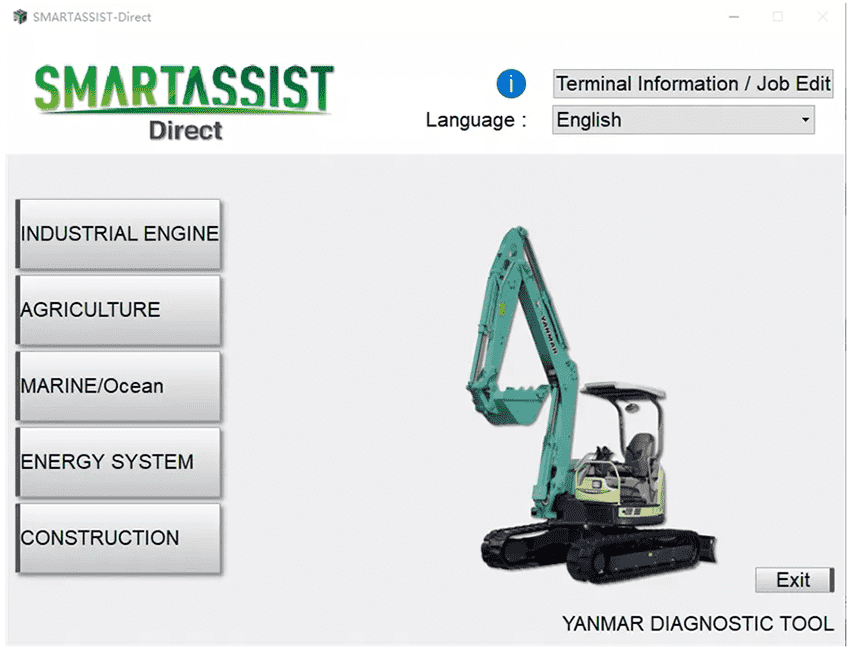 How to install YANMAR diagnosis software?