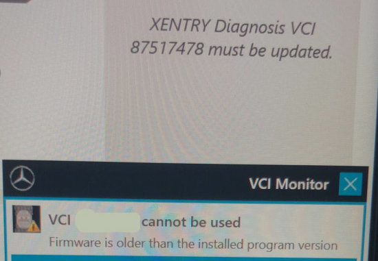 Mercedes Benz OEM MB Star C6 Cant Communicate with Xentry