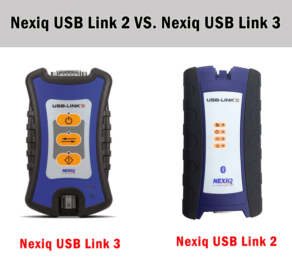 Nexiq USB Link 2 VS. Nexiq USB Link 3