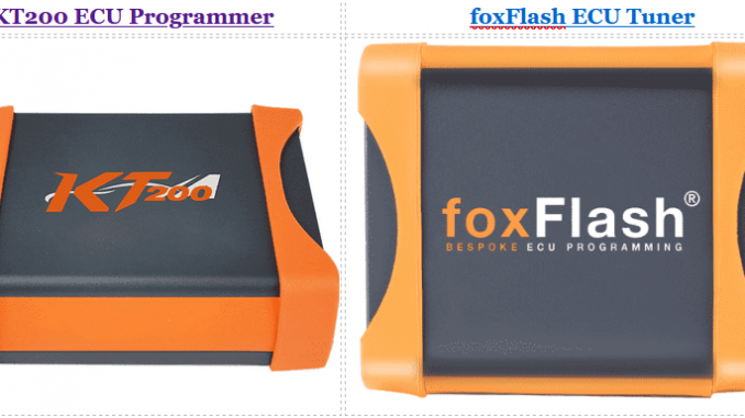 Whats the Difference between KT200 and FoxFlash ?