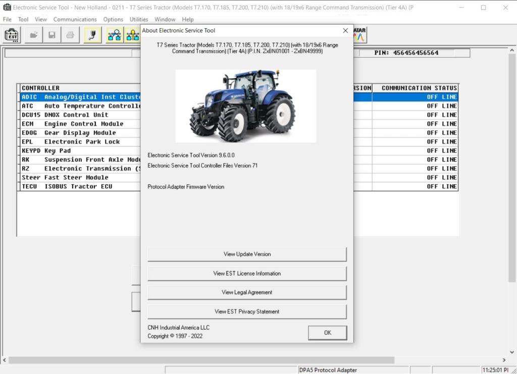 What is new holland electronic service tool？