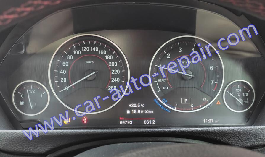 BMW 328i F34 EPS coding by Launch X431 PAD V Link (1)