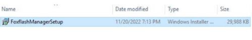 install foxflash ecu software 2
