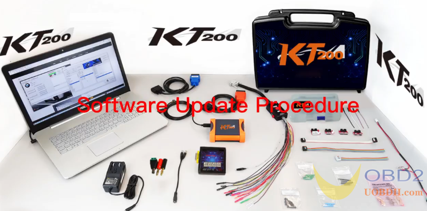 KT200 ECU Programmer Software Update Tutorials