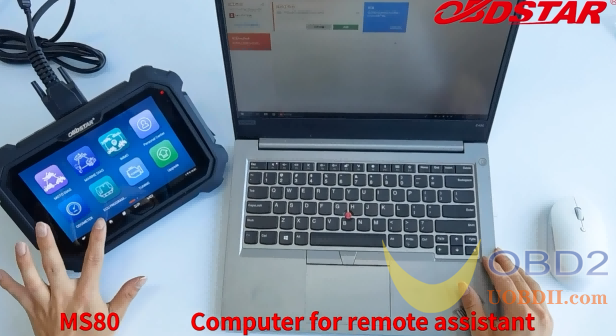 OBDSTAR MS80 Anydesk For Free Remote Assistant