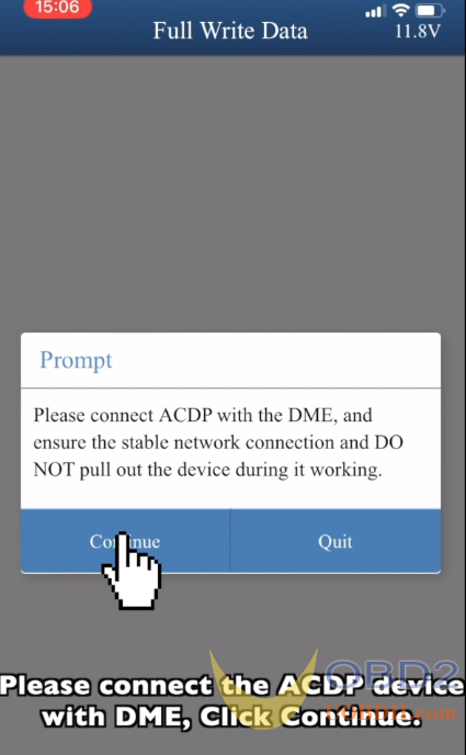 Yanhua MINI ACDP BMW MSV90 DME Clone Tutorials