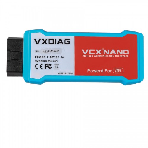 VXDIAG VCX NANO Ford/Mazda IDS V125 Download and Installation