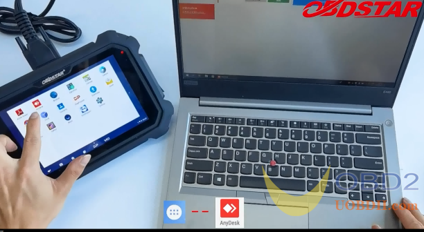 OBDSTAR MS80 Anydesk For Free Remote Assistant