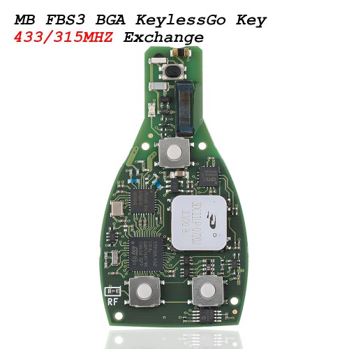 CG MB Key vs CG MB FBS3 BGA KeylessGo Key