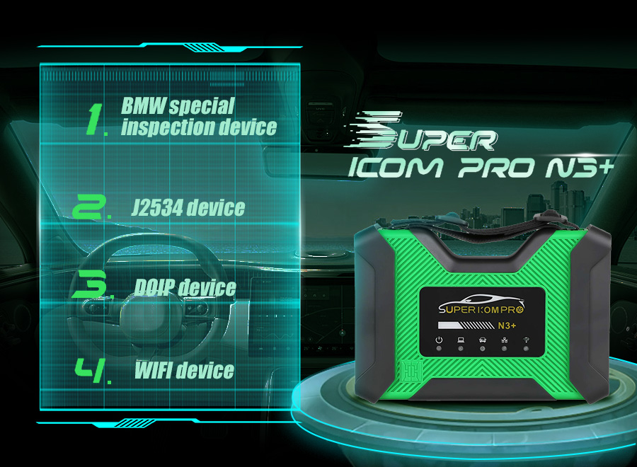 2023 Super ICOM PRO N3+ vs BMW ICOM Next