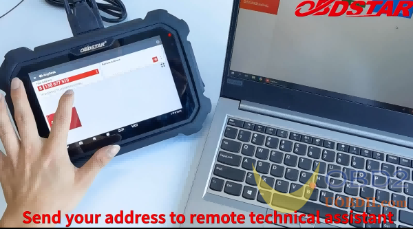 OBDSTAR MS80 Anydesk For Free Remote Assistant