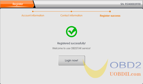 OBDSTAR MS80/MS70/MS50 Register and Upgrade Guide