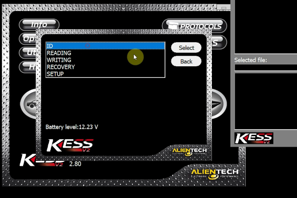 How to read DQ250 by Kess V2 with GODIAG GT107