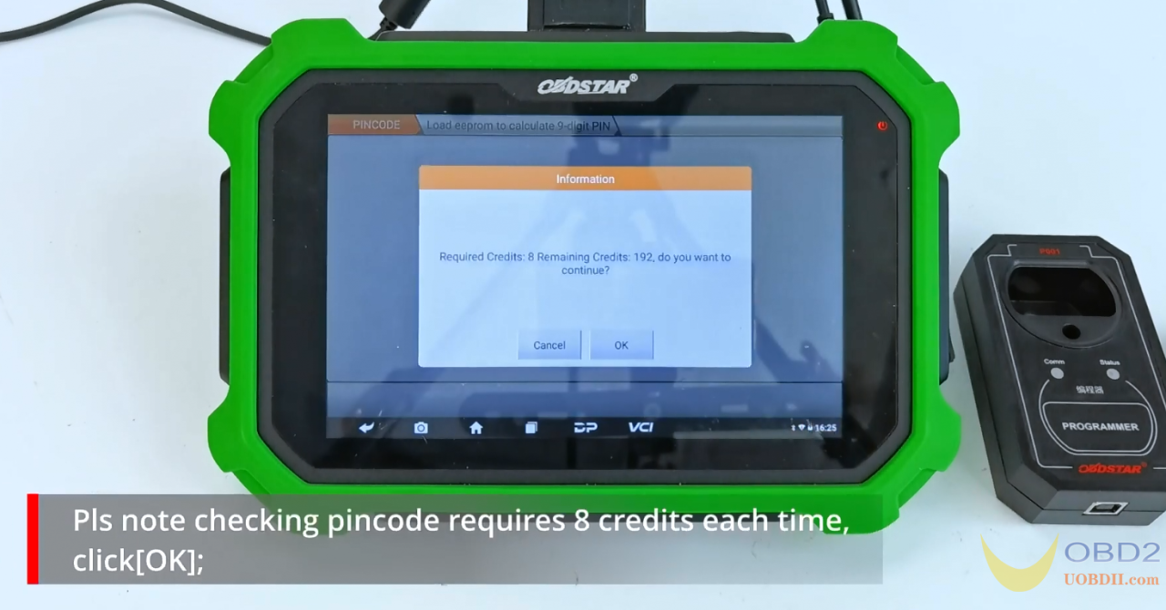 Honda Motorcycle 3-button Proximity 9-Digit Pincode Calculating by Key Master DP Plus