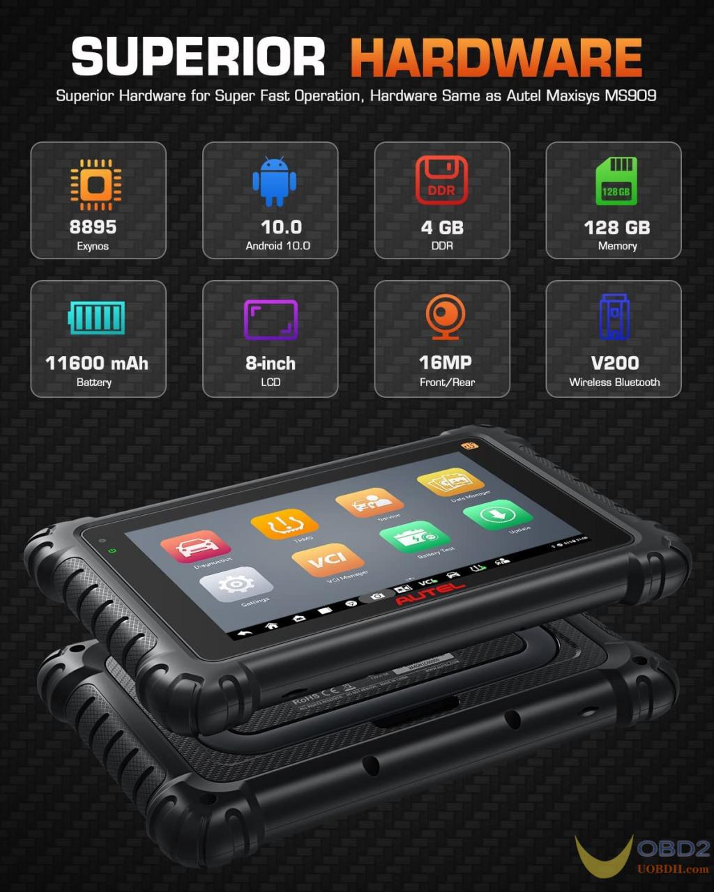 Autel MaxiCOM MK906 Pro-TS Review: Advanced Diagnose and TPMS Relearn Tool